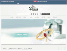 Tablet Screenshot of dishisjewels.com